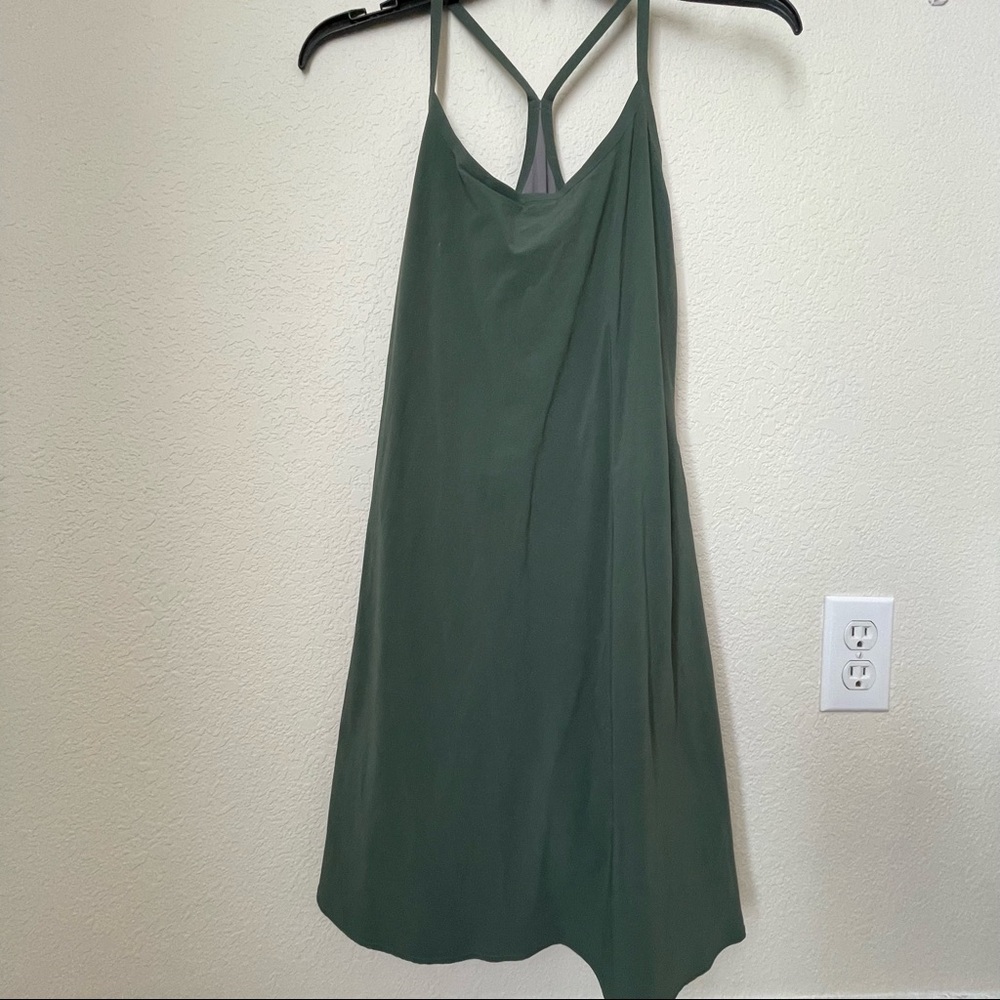 Outdoor voices green dress